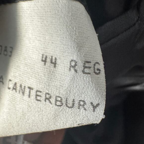 Hickey‎ Freeman Sportscoat Mens 44R Dark Brown Green Two Button 100% Wool Blazer - Picture 10 of 13